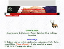 Tablet Screenshot of probono.witryna.info