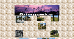 Desktop Screenshot of dziergowice.witryna.info