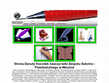 Tablet Screenshot of dana77.witryna.info