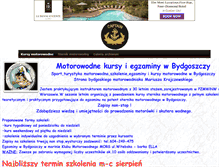 Tablet Screenshot of motorowodniakbydgoszcz.witryna.info